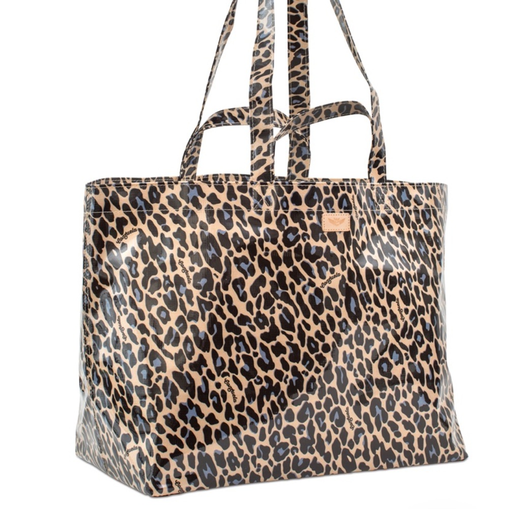 Consuela Blue Jag Jumbo Grab and Go Bag (retired)